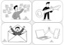design custom business doodle illustrations